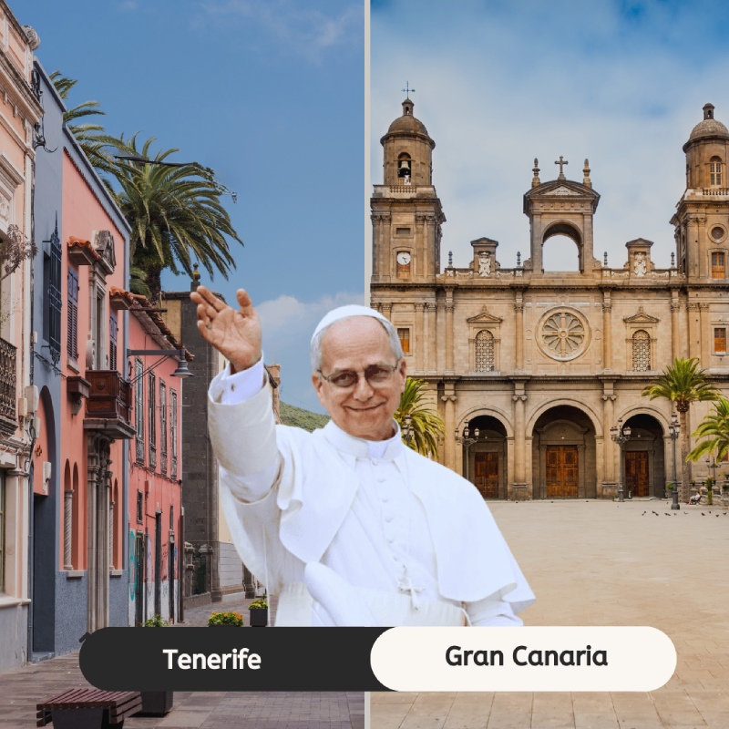 Guía de la visita del Papa León XIV a Canarias